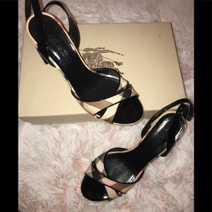 Women’s Burberry wedge sandals